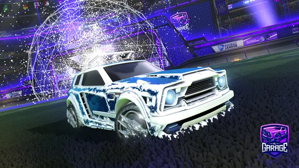 A Rocket League car design from RavenGletcher