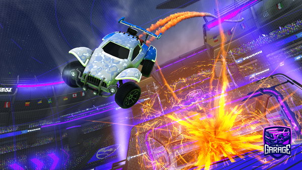 A Rocket League car design from Heavxniy