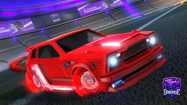 A Rocket League car design from XxRL_OzxX