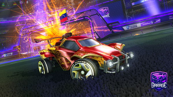 A Rocket League car design from Ice-Deriva