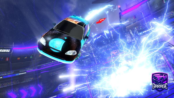 A Rocket League car design from zutku