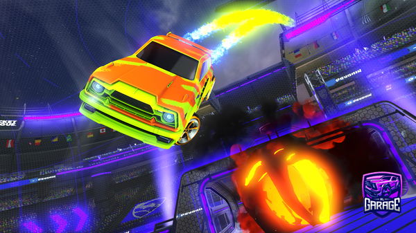 A Rocket League car design from TDUDE717