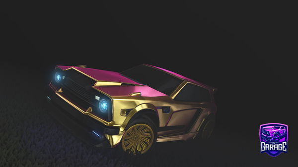 A Rocket League car design from Clemaju_