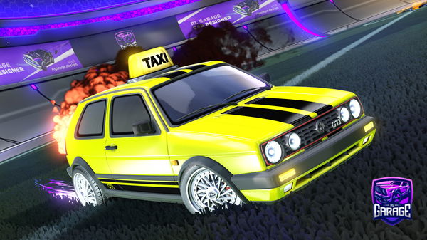 A Rocket League car design from ACULO777