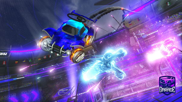 A Rocket League car design from Sweetgalaxy8089