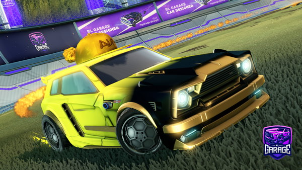 A Rocket League car design from art_plays