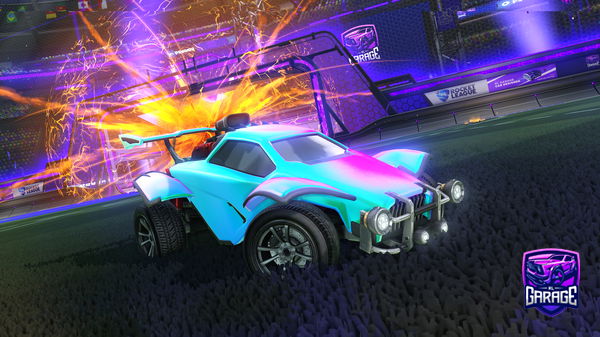 A Rocket League car design from BallFamous