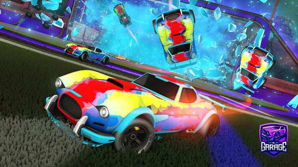 A Rocket League car design from BarkingLilly