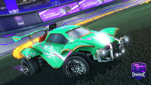 A Rocket League car design from isuckatrlol