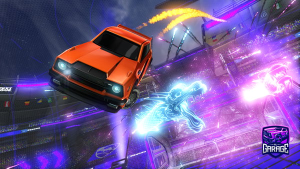 A Rocket League car design from vortze