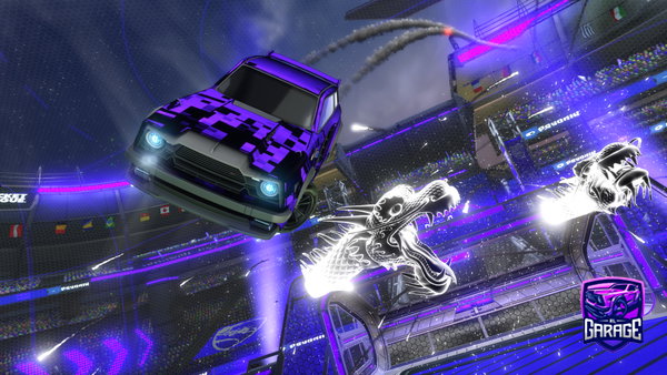 A Rocket League car design from Enes306