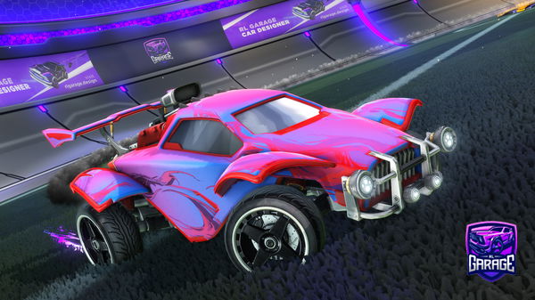 A Rocket League car design from wxbba02