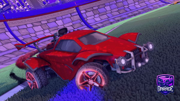 A Rocket League car design from realtox