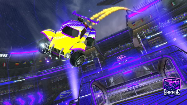 A Rocket League car design from lilifi