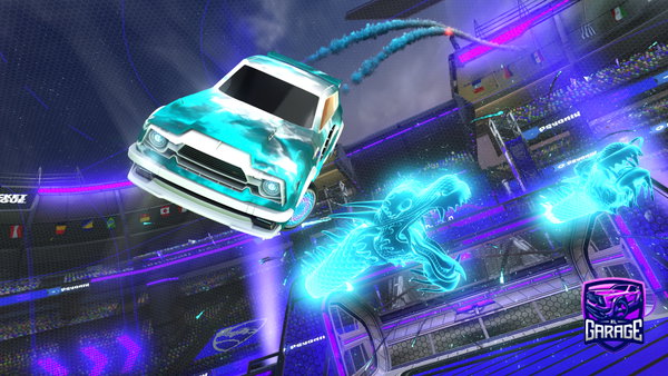 A Rocket League car design from dateager