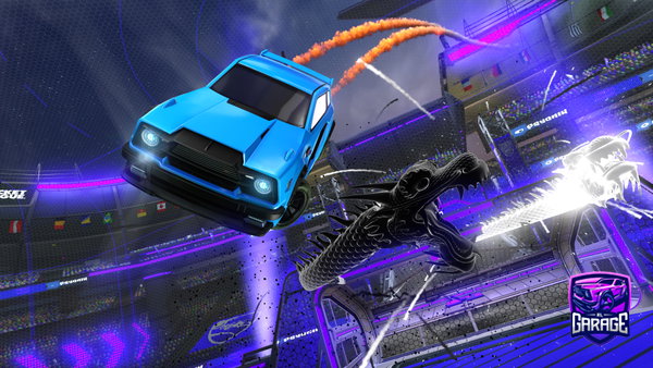 A Rocket League car design from Andresprezp