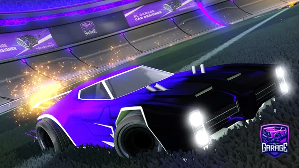 A Rocket League car design from pulse_Neno