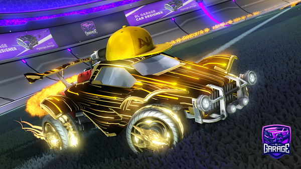 A Rocket League car design from Namesotdim2011