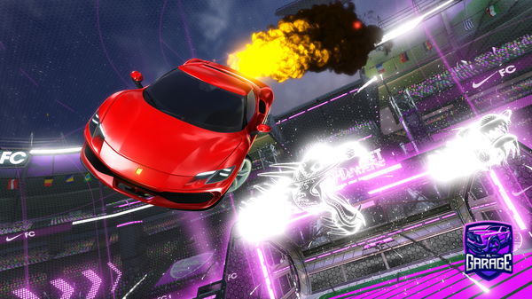 A Rocket League car design from SVA13