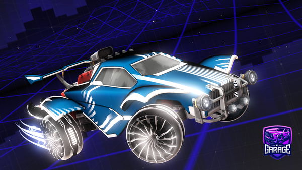 A Rocket League car design from PeAnUtBuTtEr070