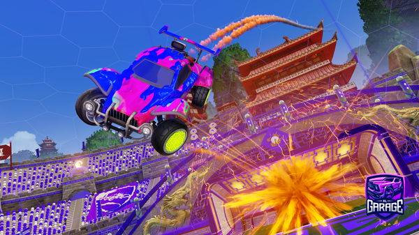 A Rocket League car design from hiimjak