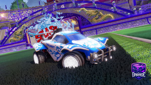 A Rocket League car design from XxLegenexX4305