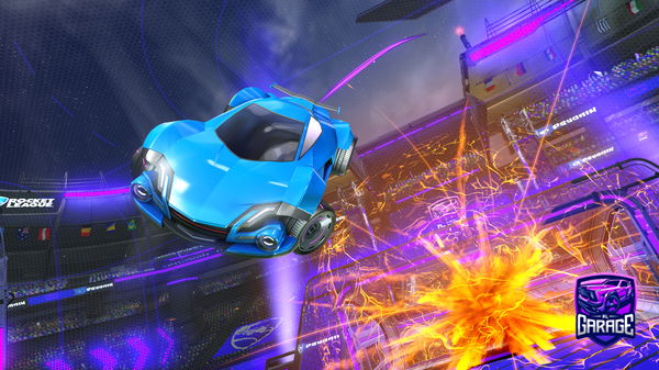 A Rocket League car design from JustAnElad