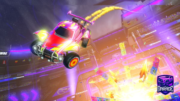 A Rocket League car design from PepperNoMint