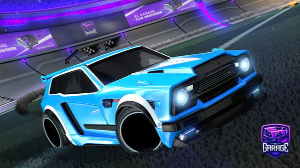 A Rocket League car design from notme1404