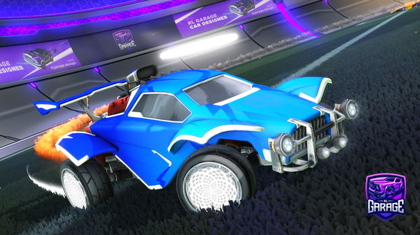 A Rocket League car design from xLLQULDss