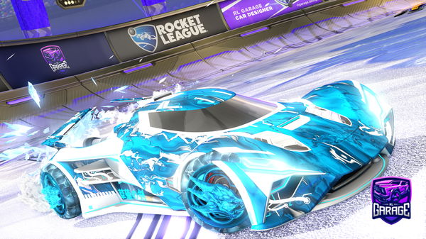 A Rocket League car design from milkywayfr