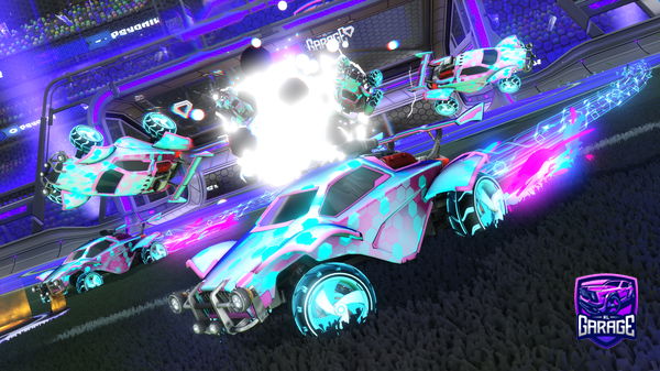 A Rocket League car design from ShontigraKavanett