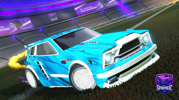 A Rocket League car design from IRONFISTY