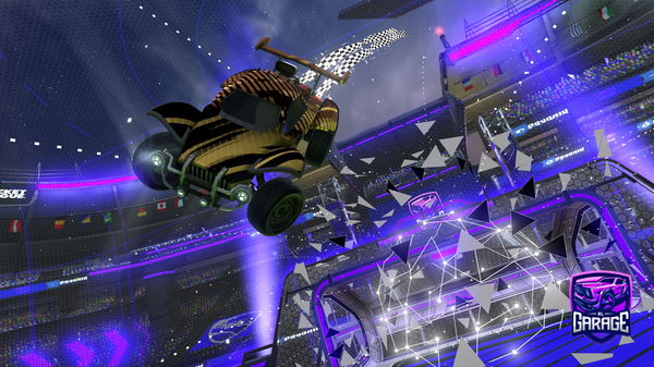 A Rocket League car design from Rekall3222