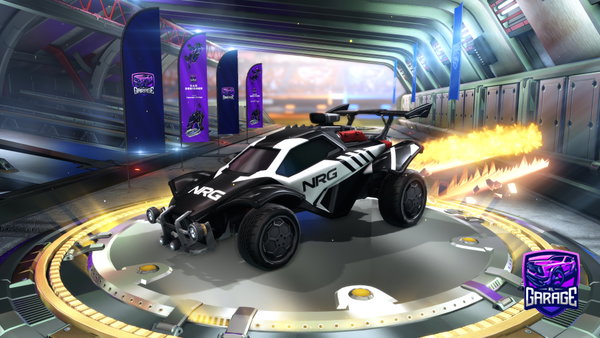 A Rocket League car design from H3ROICM4N
