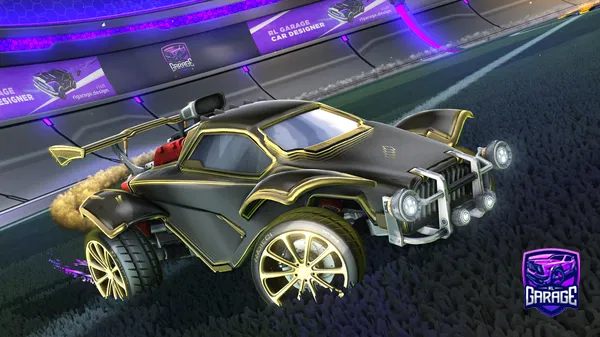 A Rocket League car design from Jordannash555