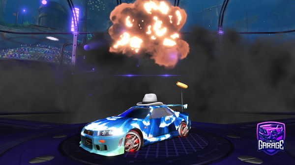 A Rocket League car design from Garret4914