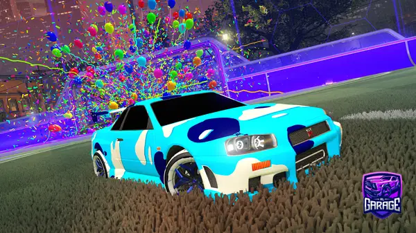 A Rocket League car design from ElAgusPro87