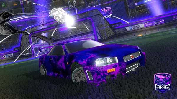 A Rocket League car design from Inst3nt