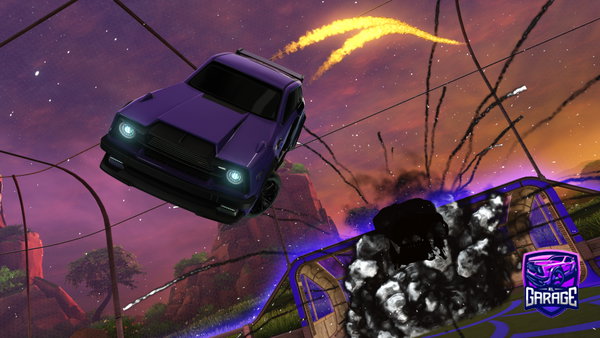 A Rocket League car design from GhxstZenz