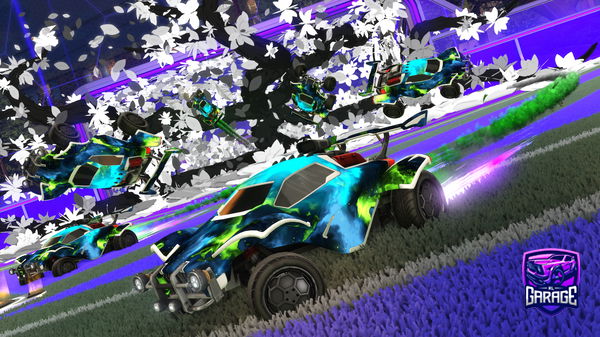 A Rocket League car design from wildcardrl