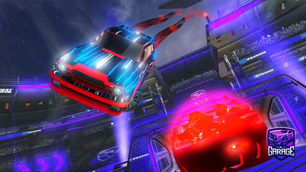 A Rocket League car design from TRA_ECHO