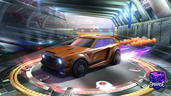 A Rocket League car design from Agentclipzz