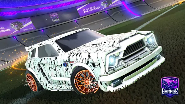 A Rocket League car design from Sharkie-Boy