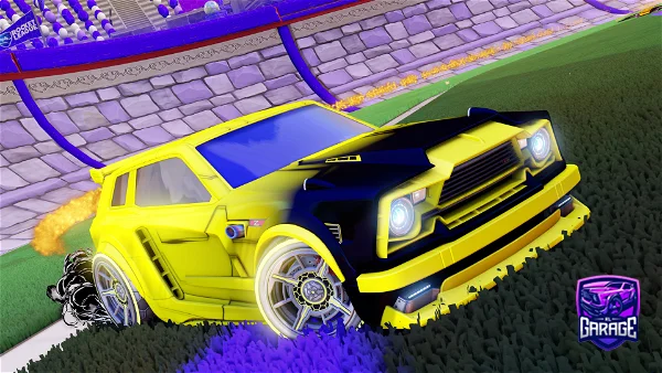 A Rocket League car design from Remained99