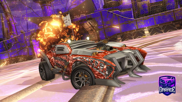 A Rocket League car design from Nassim876