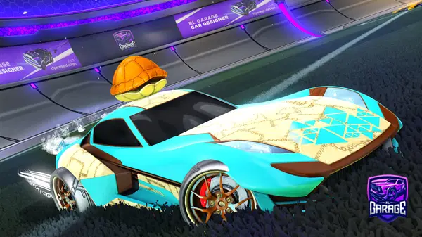 A Rocket League car design from CurtyRagsdude