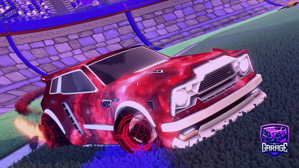 A Rocket League car design from eyejust