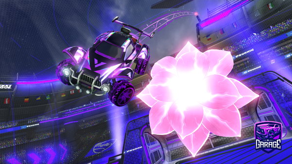 A Rocket League car design from Snaxxeris