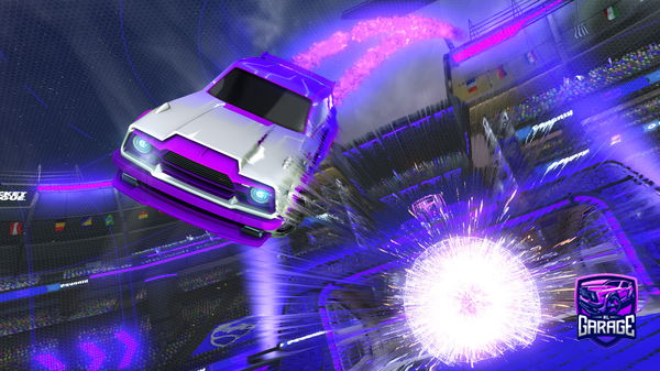 A Rocket League car design from MythicDoge